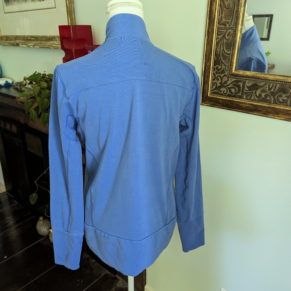 Oprah Winfrey The Oprah Store Full Zip Sweatshirt Jacket Periwinkle Women's XL 2 - Picture 5 of 9